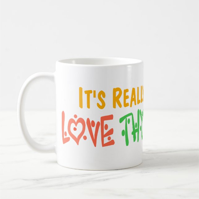 Mug Aimez votre voisin (Gauche)