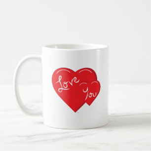 Mug Aimez-vous Coeurs Heureux Saint Valentin mignon