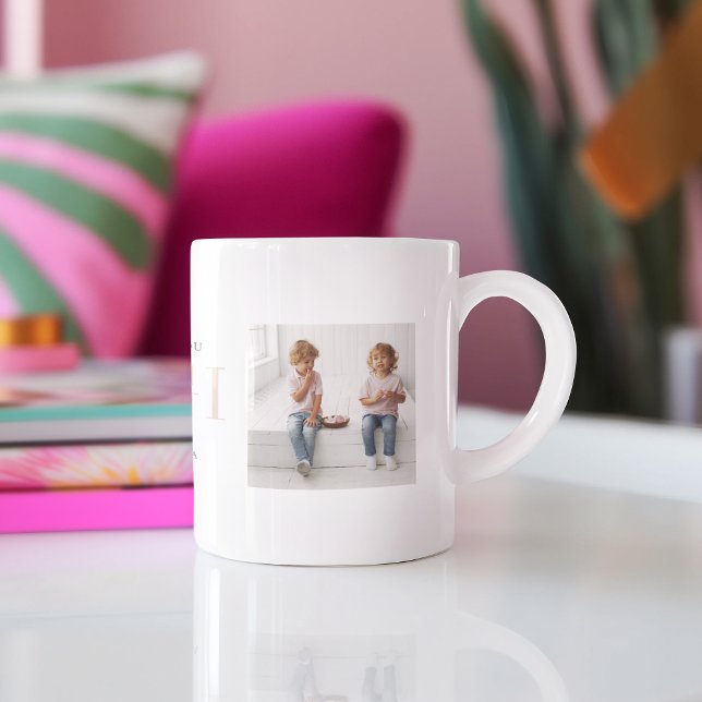 Mug Aimez-vous Gigi | Collage de deux photos (Créateur téléchargé)