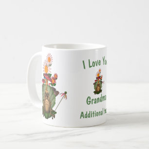 Mug Aimez-vous Grand-mère Frog Princesse Personnalisée