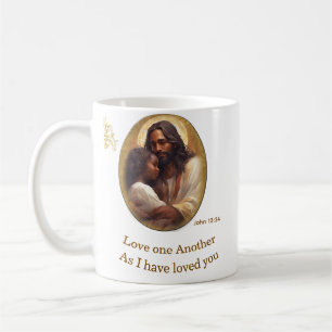 Mug Aimez-vous les uns les autres verset de la Bible