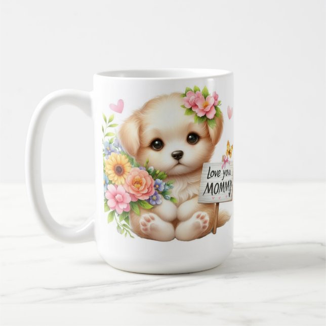 Mug "Aimez-vous maman - Un hommage sincère" (Gauche)