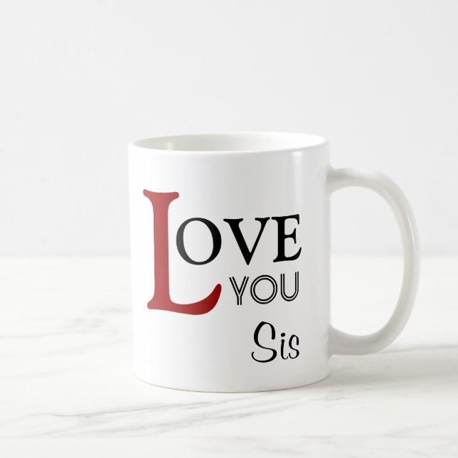 Mug Aimez-vous nom de coutume de SIS (Droite)