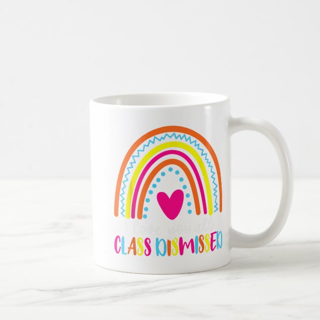 Mug Aimez-Vous Tous Cl Rejeté Dernier Jour D'Enseignem (Droite)