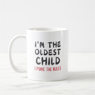 Mug Aîné – Je Fais les Règles Personnalisé