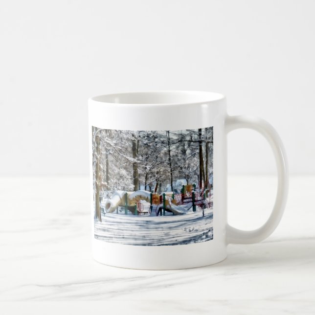 Mug Aire de jeu hivernale (Droite)