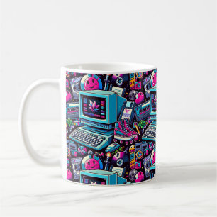 Mug Aire de jeu Retro Tech : une nostalgique Odyssée d