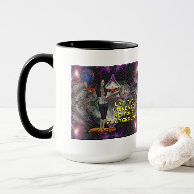 Mug Aire de jeu universelle (Avec donut)