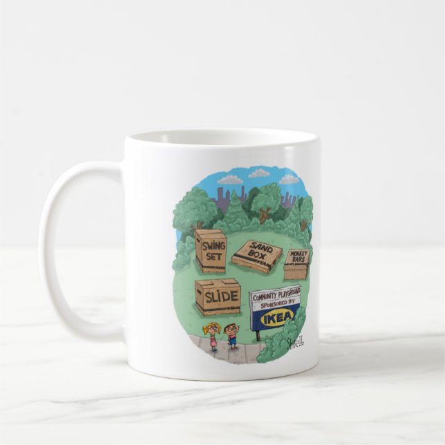MUG AIRE DE JEUX DE FUNNY IKEA (Gauche)