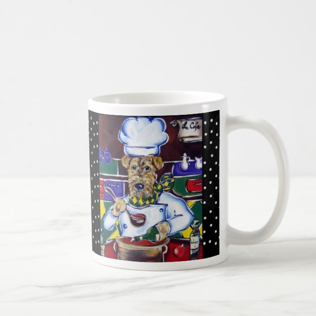 Mug Airedale  Chef (Droite)