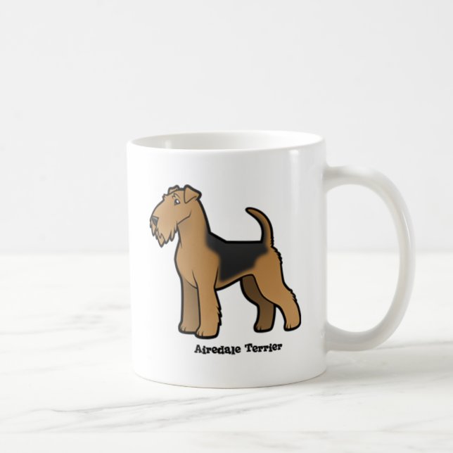 Mug airedale terrier (Droite)