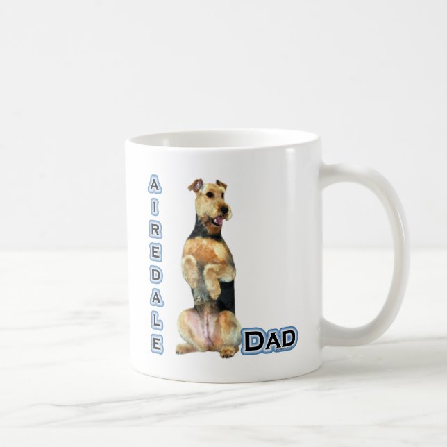 Mug Airedale Terrier Papa 4 (Droite)