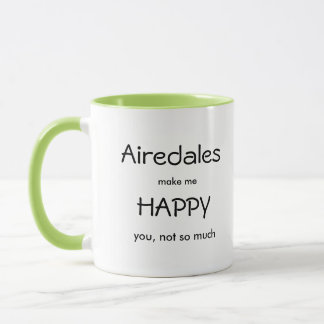 Mug Airedales Me Rendre Heureux