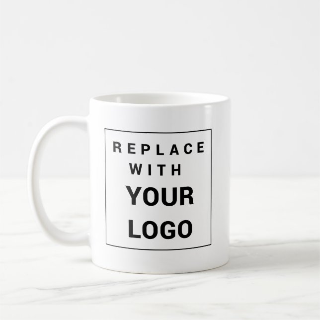 Mug Ajouter des employés d'entreprise et de marque Log (Gauche)