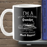 Mug Ajouter Grand-père Nom Model Railroad - Beaucoup p<br><div class="desc">Changez le nom du grand-père à ce que vous voulez, changez les lignes de bas si vous le souhaitez - - Voir mon magasin pour beaucoup plus d'idées de cadeaux de train.</div>