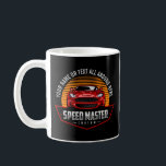Mug Ajouter le nom Texte rouge VITESTRE personnalisée<br><div class="desc">Ajoutez le nom et d'autres textes à cette grande conception personnalisée de voiture - - Voir cette Boutique pour plus de grands cadeaux de voiture pour votre passionné de voiture!</div>