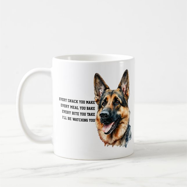 Mug Ajouter Un Nom Changer Tout Le Texte, Chaque Snack (Gauche)