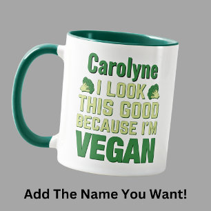 Mug Ajouter un nom, je regarde ça bien parce que je su
