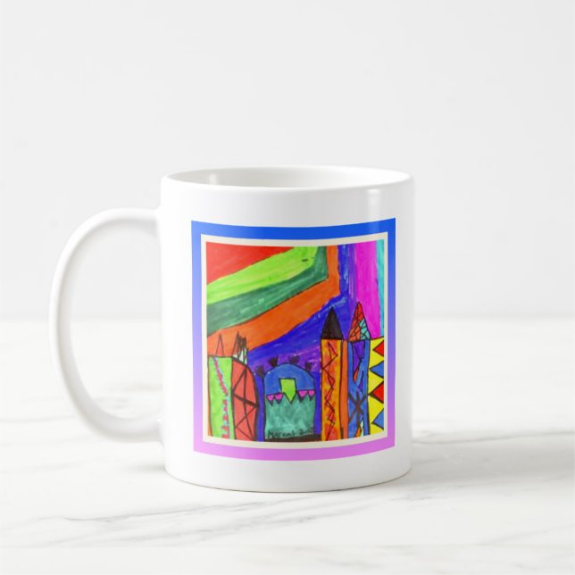 Mug Ajouter une boue d'artisanat pour enfants (Gauche)