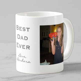 Mug Ajouter une photo Meilleur Papa de tous les temps