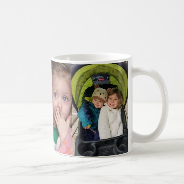 Mug Ajouter votre image préférée personnalisée (Droite)