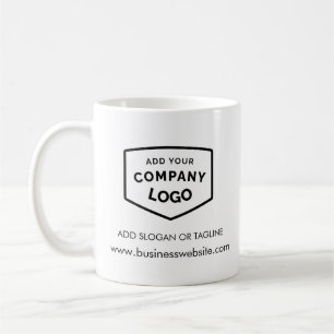 Mug Ajouter votre logo d'entreprise et votre site Web