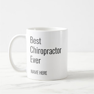 Mug Ajouter Votre Nom Meilleur Chiropraticien Toute La