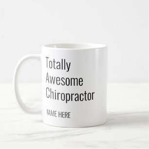 Mug Ajouter votre nom Un chiropraticien totalement gén