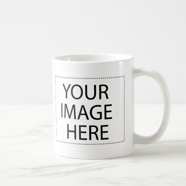 Mug Ajouter votre propre image ou texte ici (Droite)
