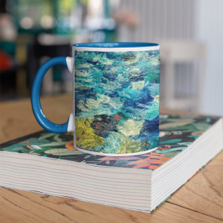 Mug Ajouter votre propre photo d'art Abstrait