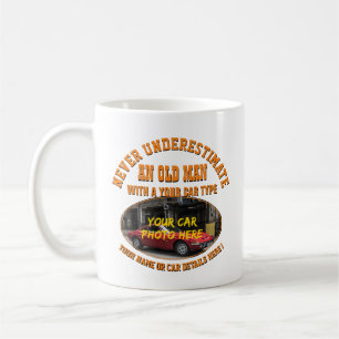 Mug Ajoutez sa photo de voiture, son nom, son texte, N