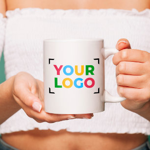 Mug Ajoutez Votre Logo d'Entreprise Simple Promotionne