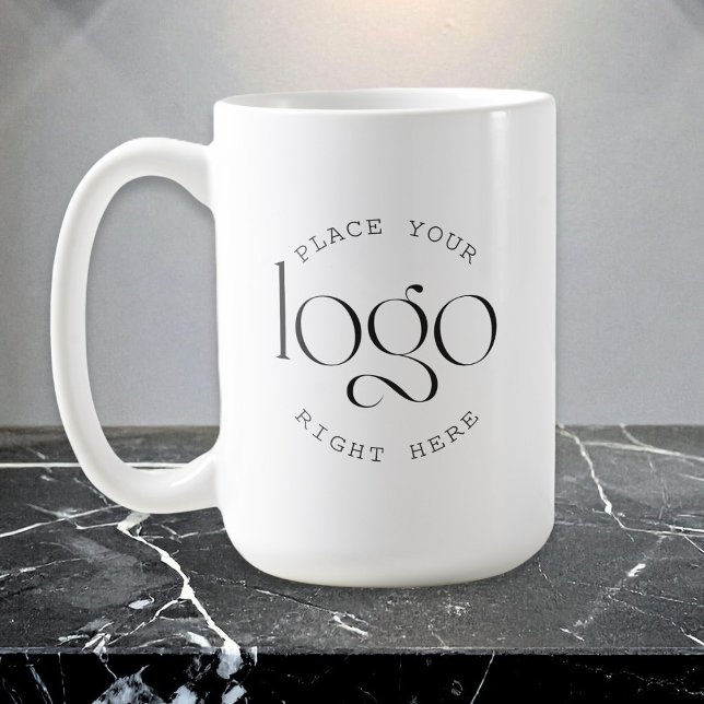Mug Ajoutez votre logo promotionnel personnalisé (add your own logo business mug)