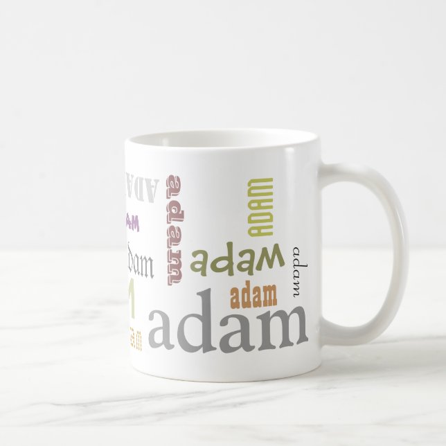 Mug Ajoutez votre nom personnalisable (Droite)