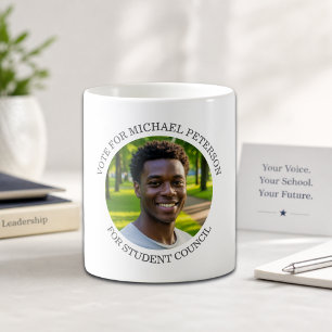 Mug Ajoutez votre propre photo et titre de campagne él
