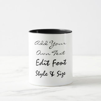 Mug Ajoutez votre texte