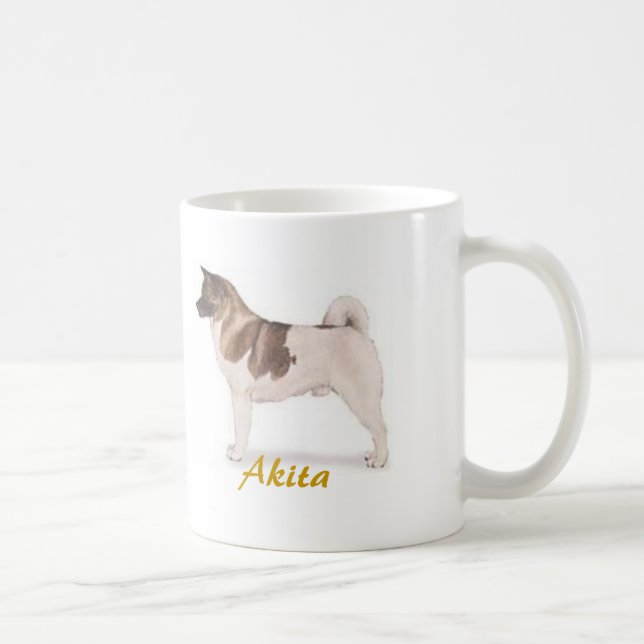 Mug Akita, amoureux des chiens en abondance ! (Droite)