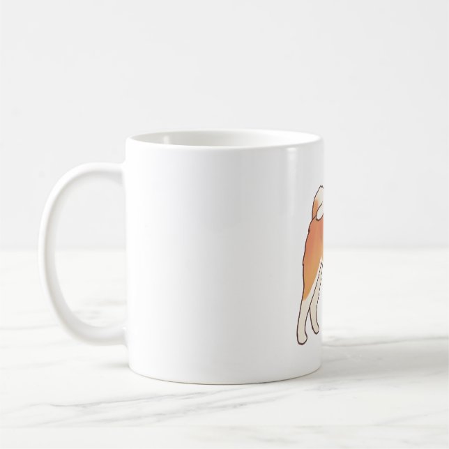 Mug Akita inu chien Magie (Gauche)