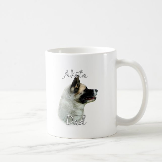 Mug Akita Papa 2 (Droite)