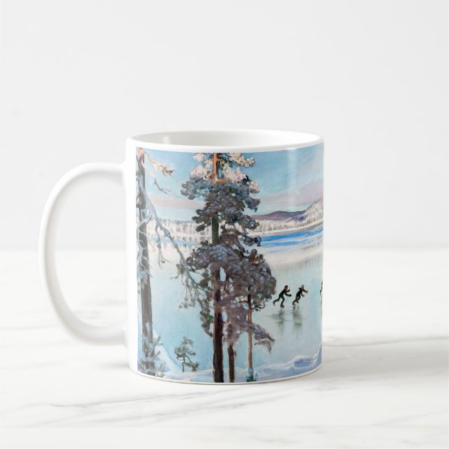 Mug Akseli Gallen-Kallela - Skaters près de Kalela Sho (Gauche)