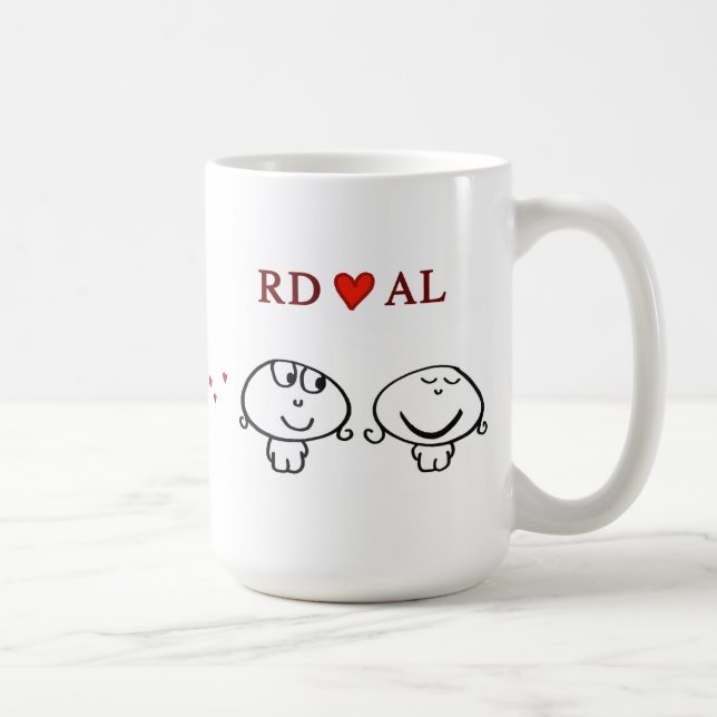 Mug "AL de coeur de RD " (Droite)