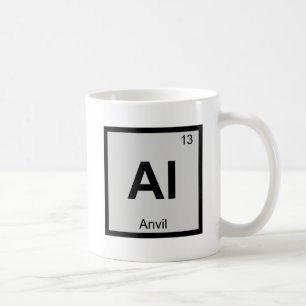 Mug Al - Enclume Musique Chimie Symbole du tableau pér