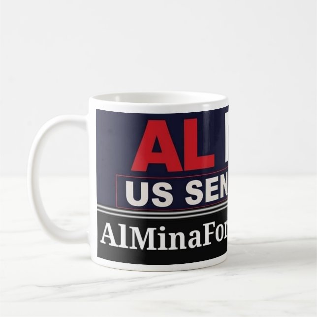 Mug Al Mina US Senate Merchandises (Gauche)