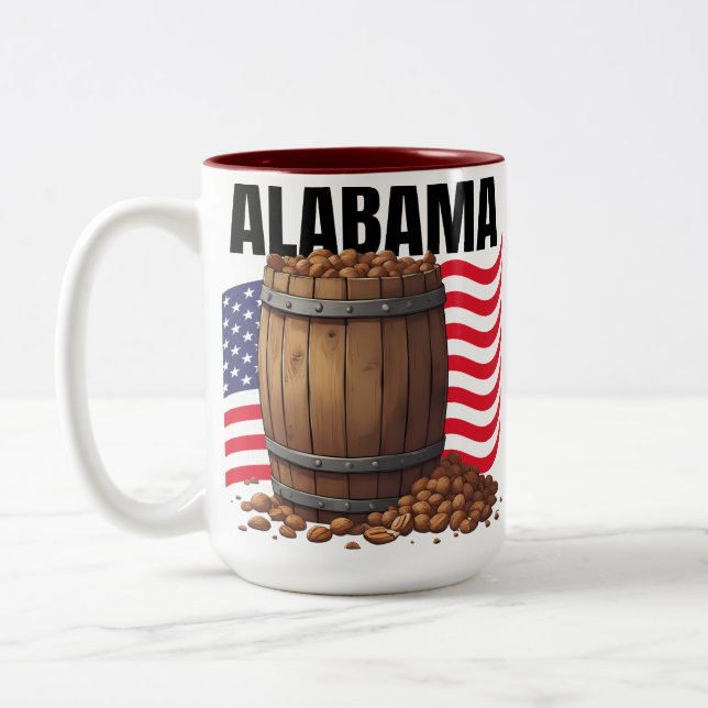 Mug Alabama Bicolore (Gauche)