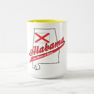 Mug Alabama Cœur de Dixie