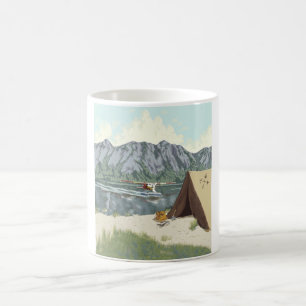 Mug Alaska Bush Avion Et Pêche Voyage
