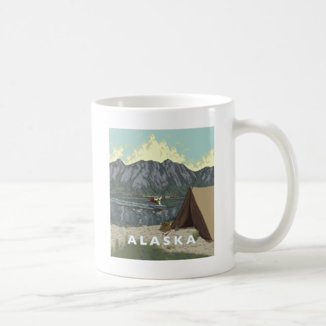 Mug Alaska Bush Plane Souvenirs (Droite)