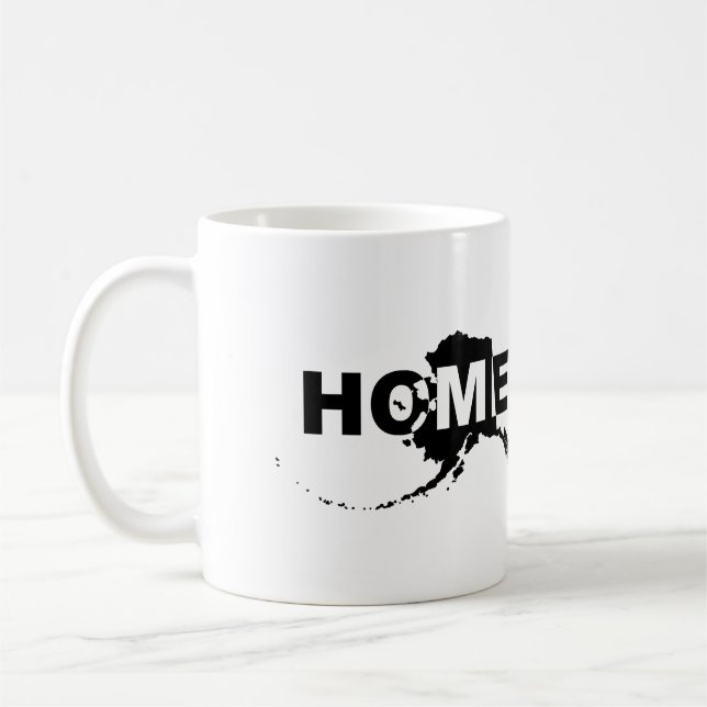 Mug Alaska Maison Loin de l'État Drôle Mug de Voya (Gauche)