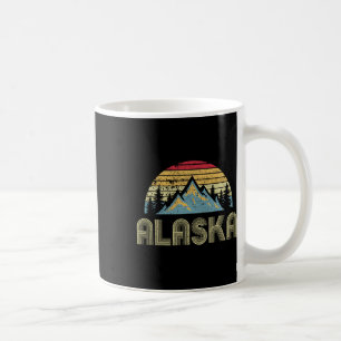 Mug Alaska Tee - Montagnes Rétro Vintage Nature Randon