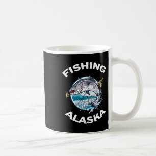 Mug Alaskan Fish Alaska's Wild Saumon Souvenir Pêche